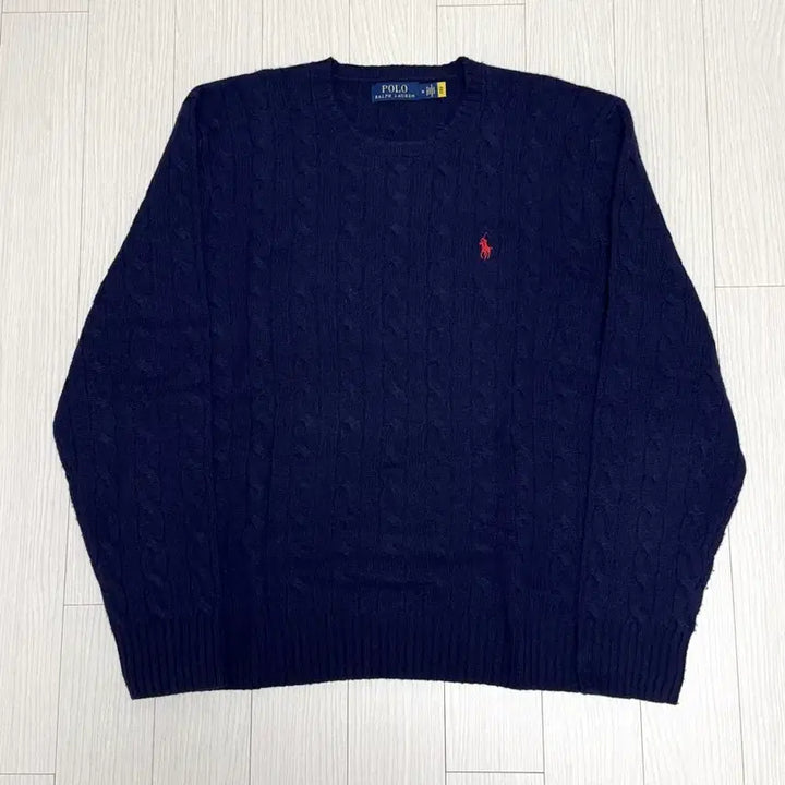 [BUNJANG] Polo Ralph Lauren Cashmere Sweater Navy / 폴로 랄프로렌 캐시미어 스웨터 네이비
