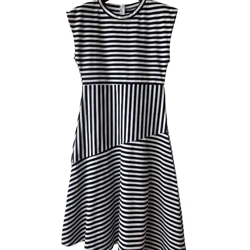 [BUNJANG] Stripe Sleeveless Dress / S/스트라이프 민소매 원피스