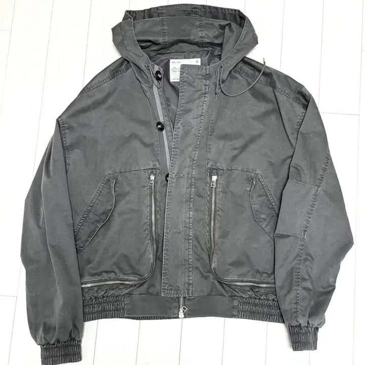 [BUNJANG] Bellier Hooded Jacket Grey Size 100 / 벨리에 후드 자켓 그레이 100