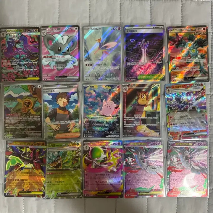 [BUNJANG] Pokemon Cards Bundle Set - Mega Charizard, Chi-Yu, Gardevoir, Mewtwo, Cresselia / 포켓몬카드 개별/일괄 판매 ar, sr, sar 메가드래캄 치라치노