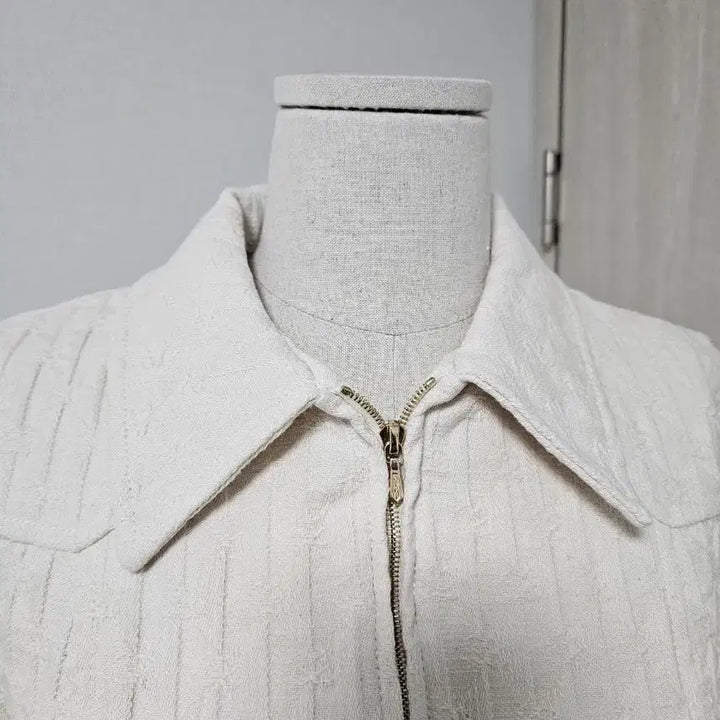 [BUNJANG] Sandro Short Sleeve Ivory Dress Size 34 (US 4/XS) / 산드로 반팔 화이트 원피스 34 (55사이즈)