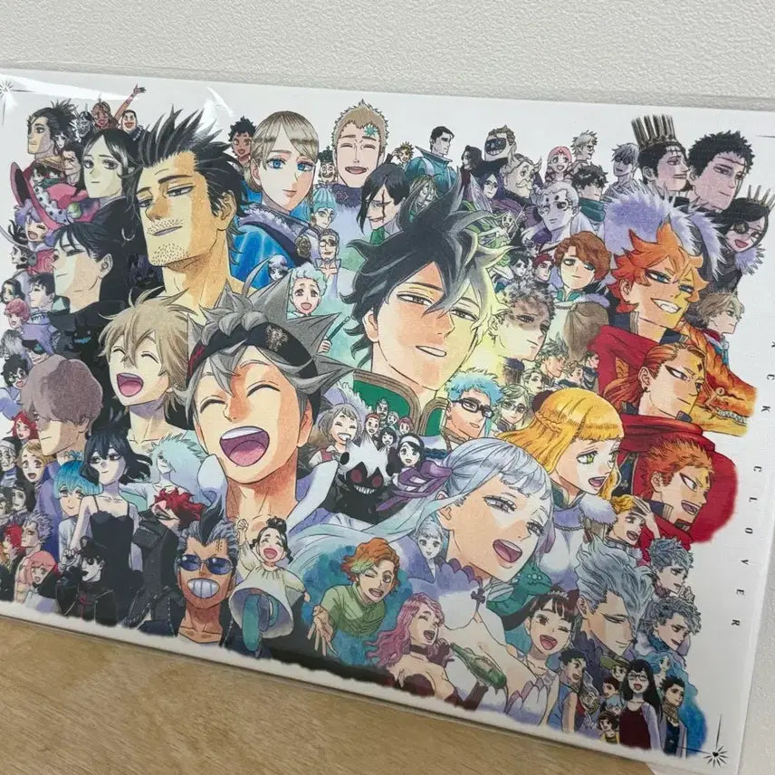 [BUNJANG] Black Clover Canvas Art Board / 점프 기가 블랙클로버 캔버스풍 아트 보드