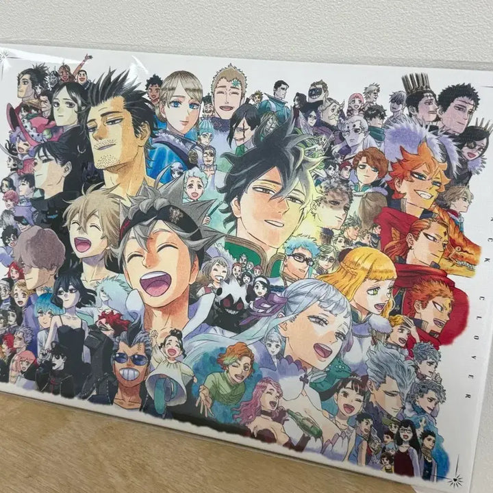 [BUNJANG] Black Clover Canvas Art Board / 점프 기가 블랙클로버 캔버스풍 아트 보드
