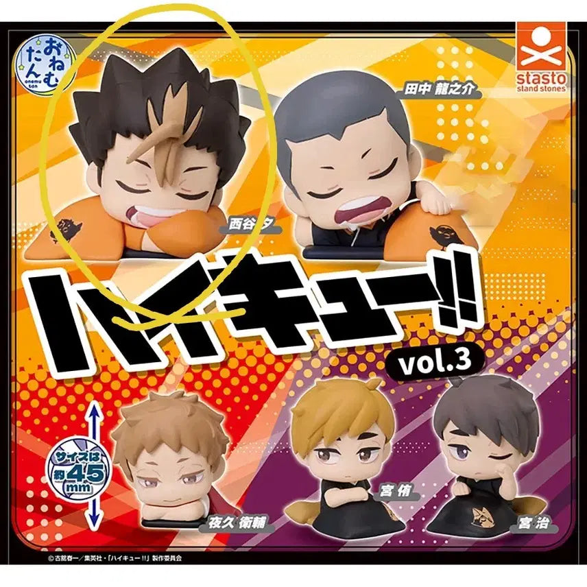[BUNJANG] Haikyuu!! Onemutan Vol. 3 Nishinoya Figure / 하이큐 오네무탄 vol.3 니시노야