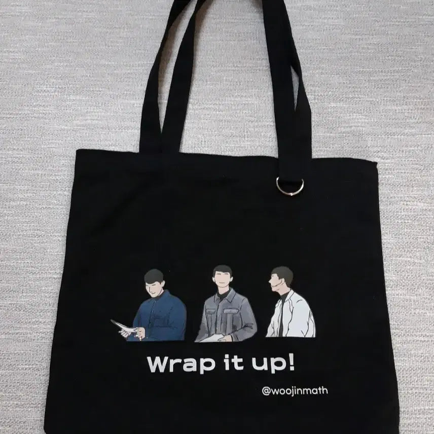 [BUNJANG] Hyun Woo-jin 2027 Illustration Eco Bag / 2027 현우진 굿즈 에코백