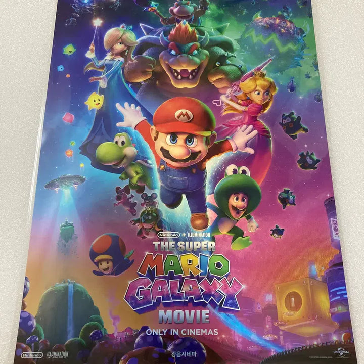 [BUNJANG] Super Mario Galaxy Soundtrack Poster / 슈퍼 마리오 갤럭시 광음 포스터