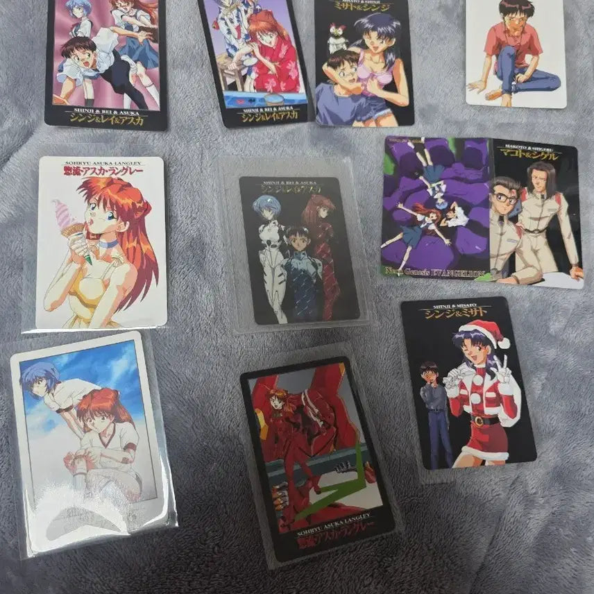 [BUNJANG] Evangelion Card Merchandise Bundle / 에반게리온 카드 굿즈 모음