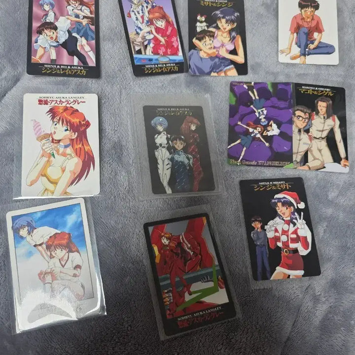 [BUNJANG] Evangelion Card Merchandise Bundle / 에반게리온 카드 굿즈 모음
