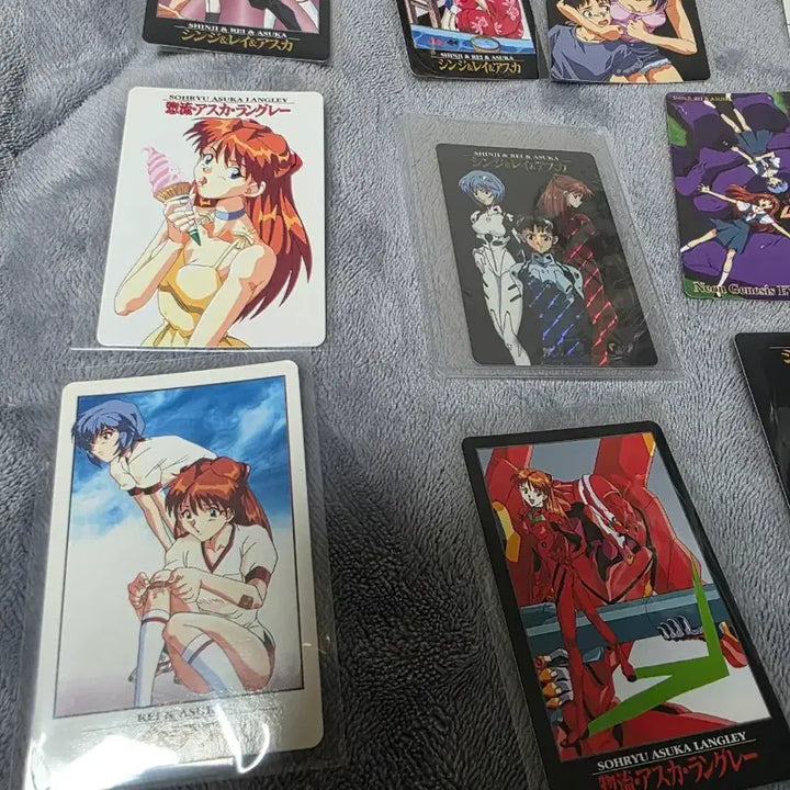 [BUNJANG] Evangelion Card Merchandise Bundle / 에반게리온 카드 굿즈 모음