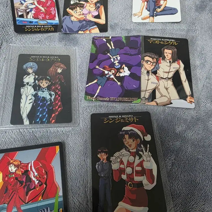 [BUNJANG] Evangelion Card Merchandise Bundle / 에반게리온 카드 굿즈 모음