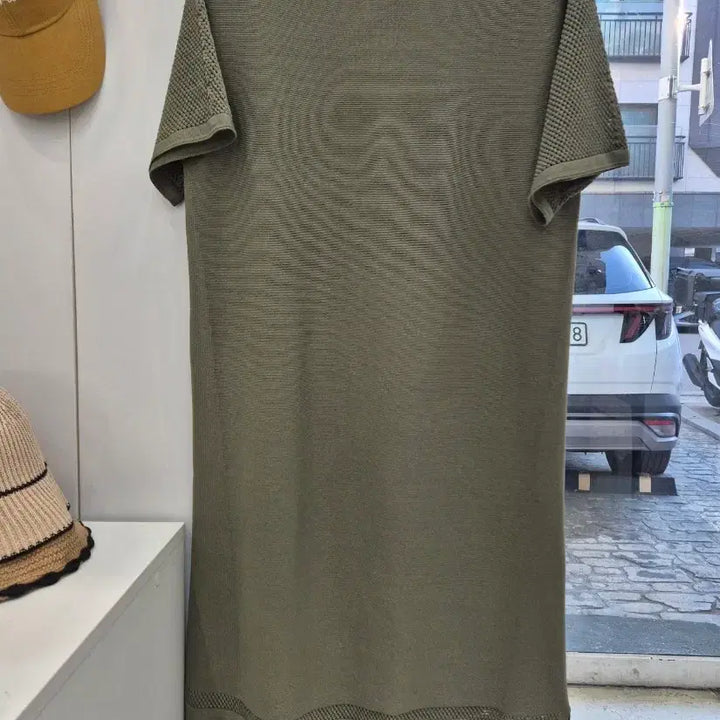 [BUNJANG] System Summer Knit Dress / 시스템 여름 니트 원피스 F