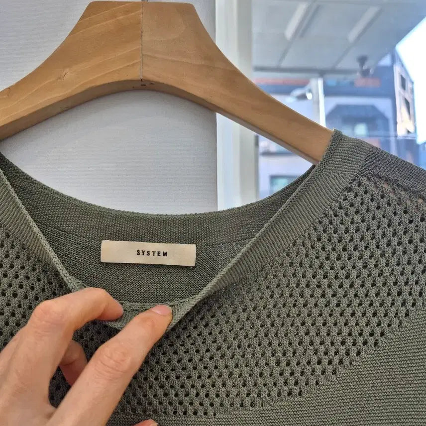 [BUNJANG] System Summer Knit Dress / 시스템 여름 니트 원피스 F