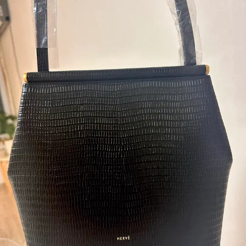 [BUNJANG] Herve Leger Kate Bag Black Lizard / 에르베 케이트백 블랙 리자드 새상품