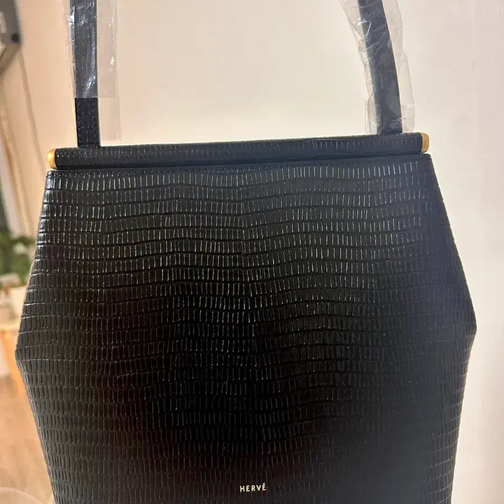 [BUNJANG] Herve Leger Kate Bag Black Lizard / 에르베 케이트백 블랙 리자드 새상품