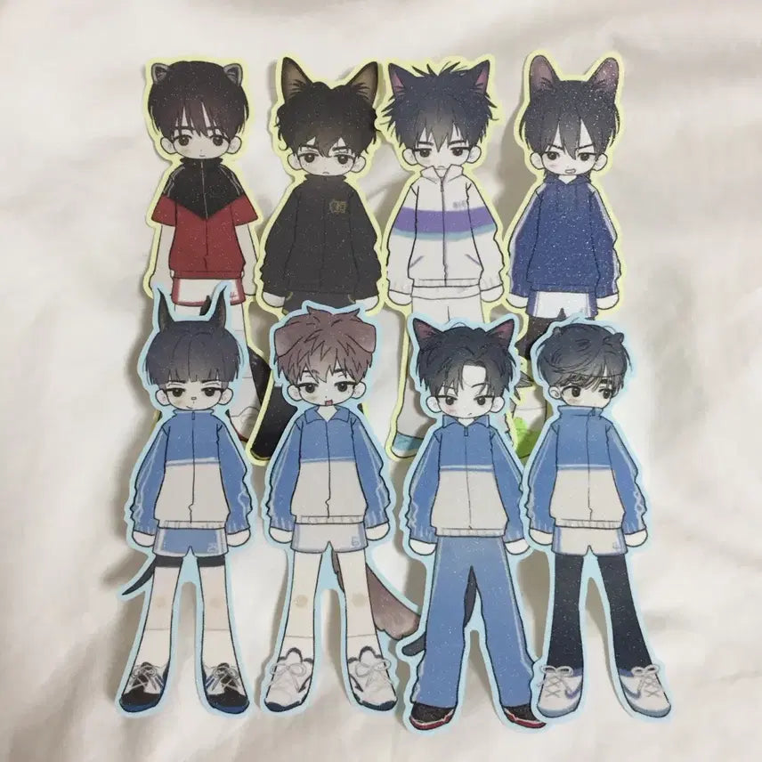 [BUNJANG] Gabitaim Garbage Time Jigsanggo Wonjunggo Joogak Sticker Set / 정배님 가비지타임 지상고 원중고 갑타 조각 스티커 양도 다꾸