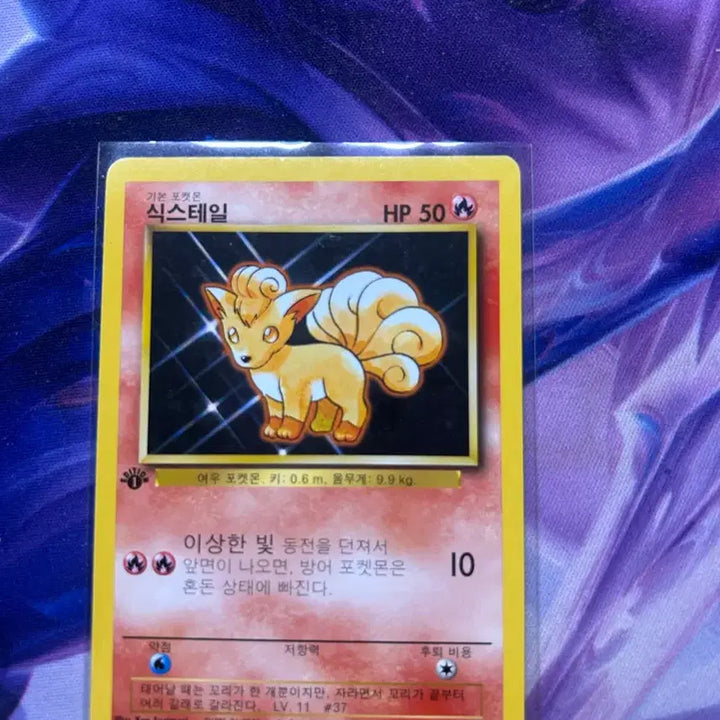 [BUNJANG] Pokemon Card Vulpix 1st Edition / 포켓몬 카드 식스테일 초판
