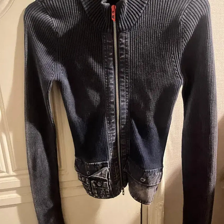 [BUNJANG] Diesel M-MELISSA Knit Cardigan Navy XS / 디젤 M-MELISSA 니트 가디건 네이비 XS