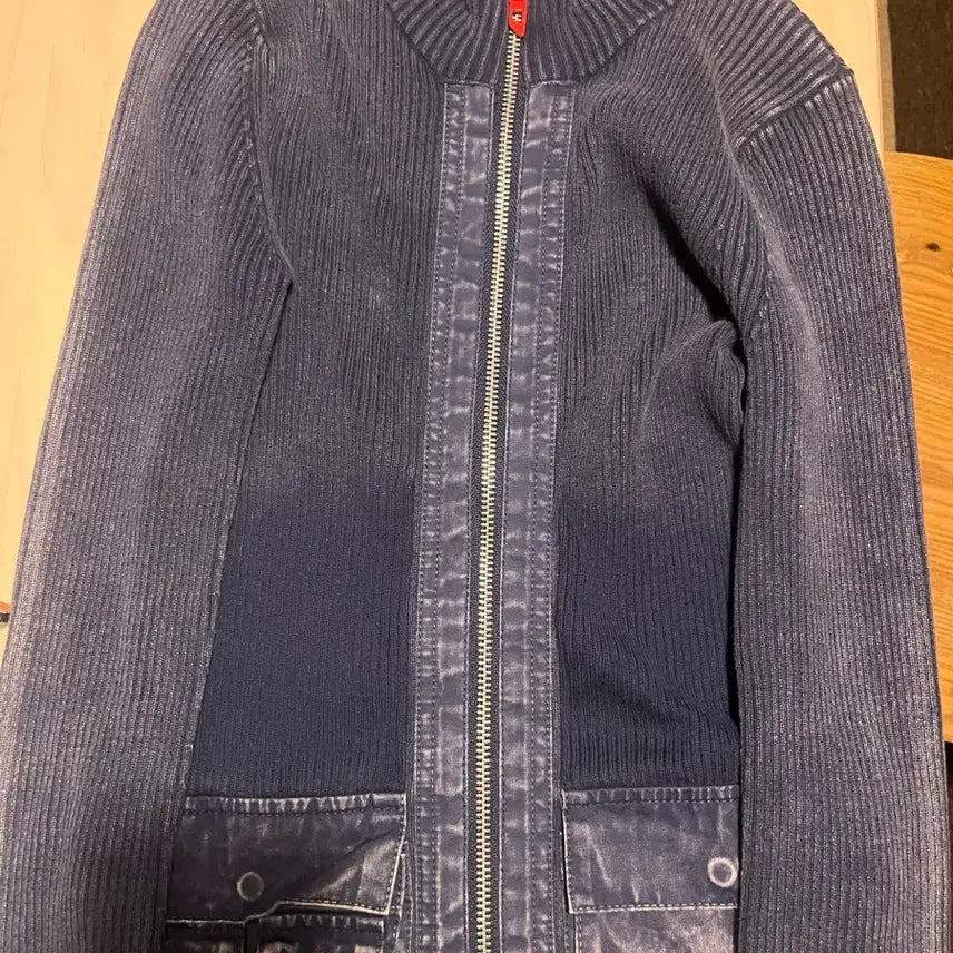 [BUNJANG] Diesel M-MELISSA Knit Cardigan Navy XS / 디젤 M-MELISSA 니트 가디건 네이비 XS