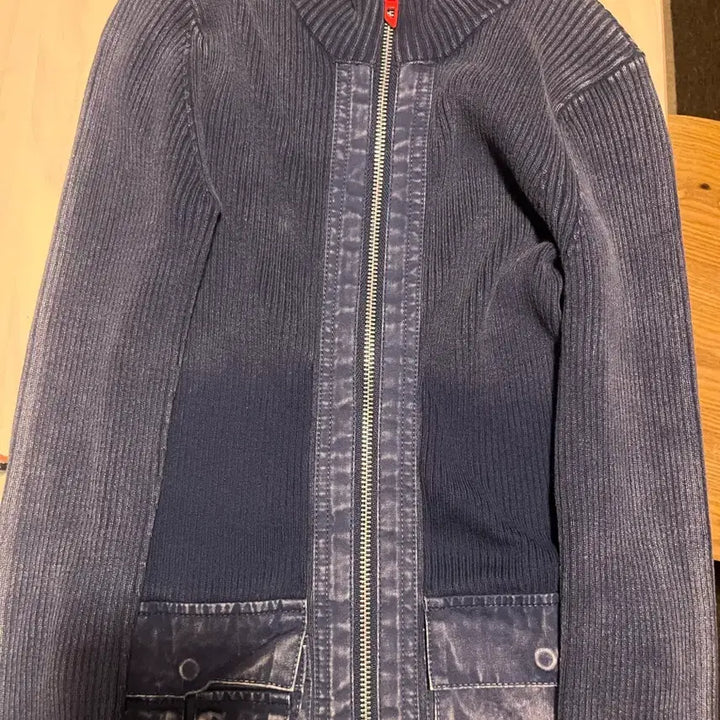 [BUNJANG] Diesel M-MELISSA Knit Cardigan Navy XS / 디젤 M-MELISSA 니트 가디건 네이비 XS