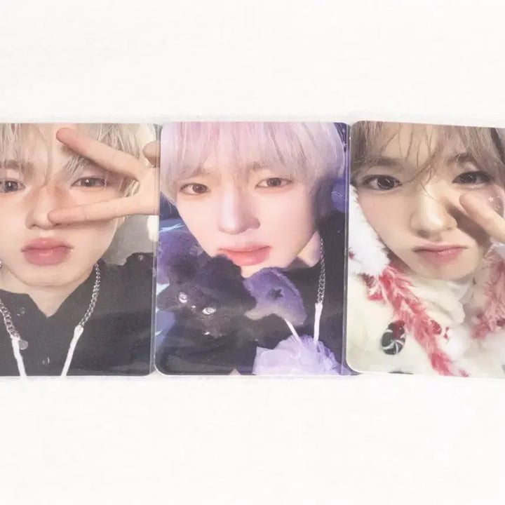 [BUNJANG] NCT WISH O₂ LOVE Sakuya Bundle Set Photocard / 엔시티위시 오투럽 사쿠야 포카 일괄 티티, 아츄, 안테로스