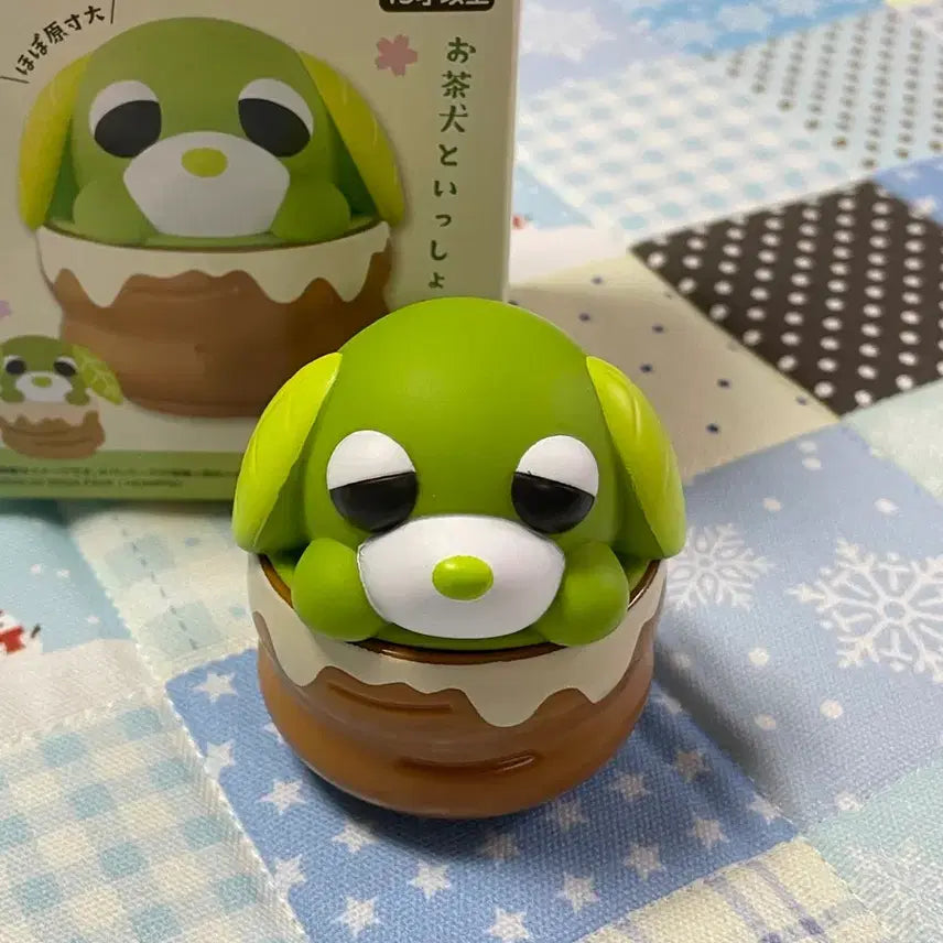 [BUNJANG] Bandai Ochaken Green Tea Dog Case / 반다이 오차켄 녹차 강아지 케이스