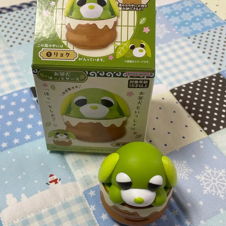 [BUNJANG] Bandai Ochaken Green Tea Dog Case / 반다이 오차켄 녹차 강아지 케이스