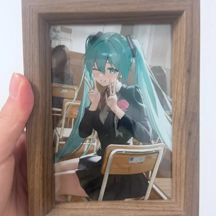 [BUNJANG] Hatsune Miku Frame Unofficial Merchandise / 하츠네 미쿠 액자 비공굿