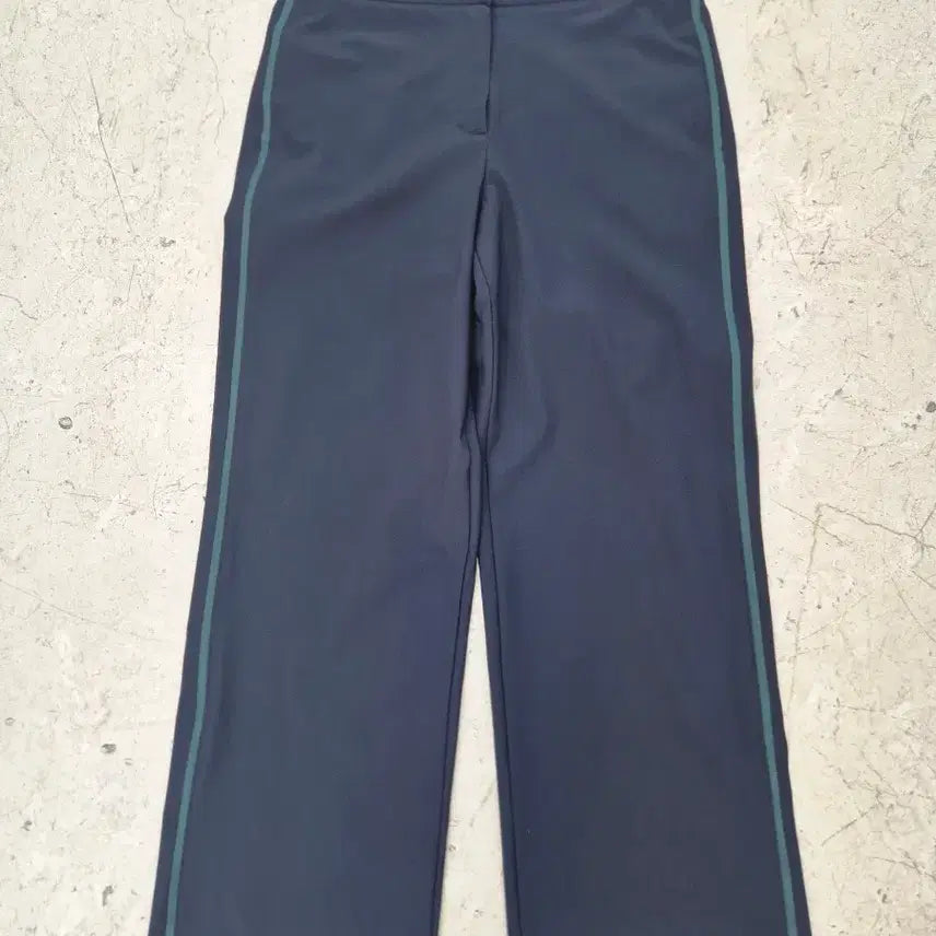 [BUNJANG] KUHO Side Stripe Wide Slacks / KUHO 사이드라인 와이드 슬랙스 73-104