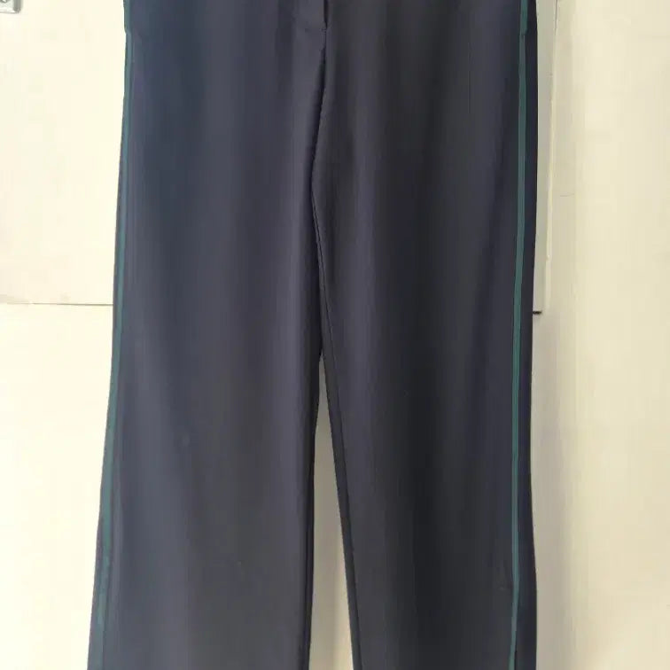 [BUNJANG] KUHO Side Stripe Wide Slacks / KUHO 사이드라인 와이드 슬랙스 73-104