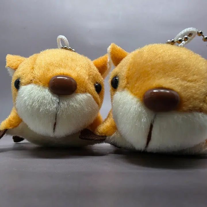 [BUNJANG] Nano Size Flying Squirrel Couple Keyring / [새상품] 나노사이즈 날다람쥐 커플 키링