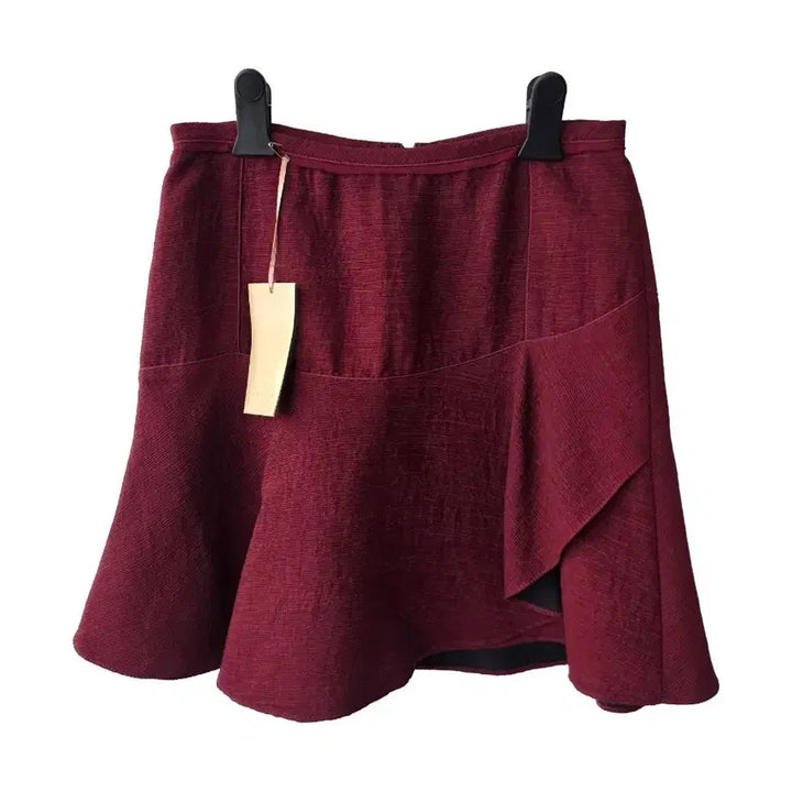[BUNJANG] Olive des Olive Mini Skirt Burgundy / 67/올리브데올리브 미니스커트/새제품