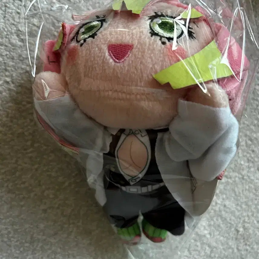 [BUNJANG] Demon Slayer Kanroji Mitsuri Plush Keychain / (새상품)귀멸의칼날 칸로지 미츠리 누이 인형 키링 (피규어 굿즈 가챠