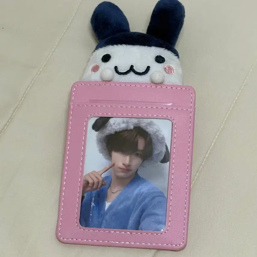 [BUNJANG] MimiChi Photocard Holder Pink / 미미치 포카홀더 핑크