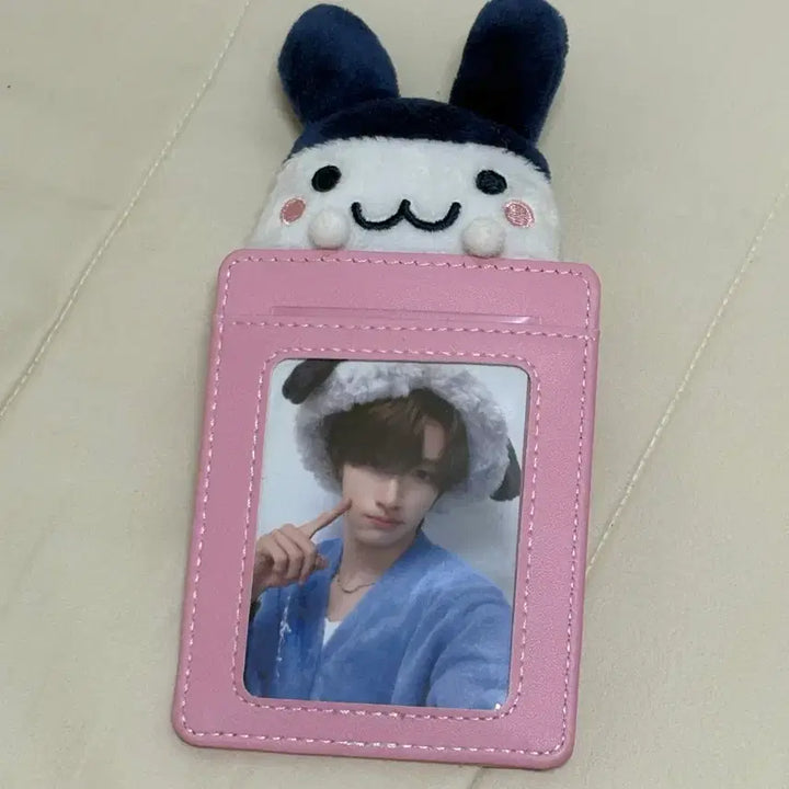 [BUNJANG] MimiChi Photocard Holder Pink / 미미치 포카홀더 핑크
