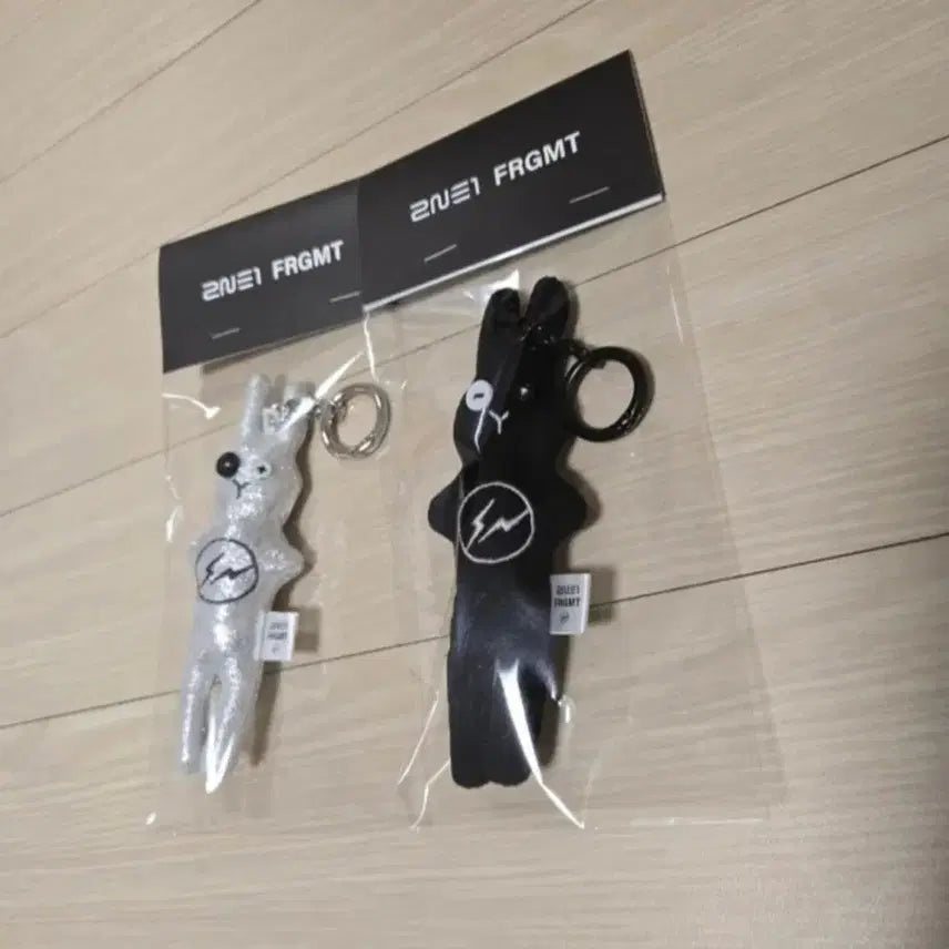 [BUNJANG] 2NE1 Fragment Limited Edition Keyring / 2ne1 프라그먼트 한정판 키링/ 미개봉 새제품