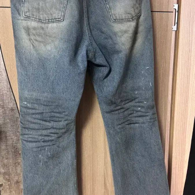 [BUNJANG] Project GR Dirty Flare Jeans Blue 3 / 프로젝트 gr 더티 플레어진 블루 3