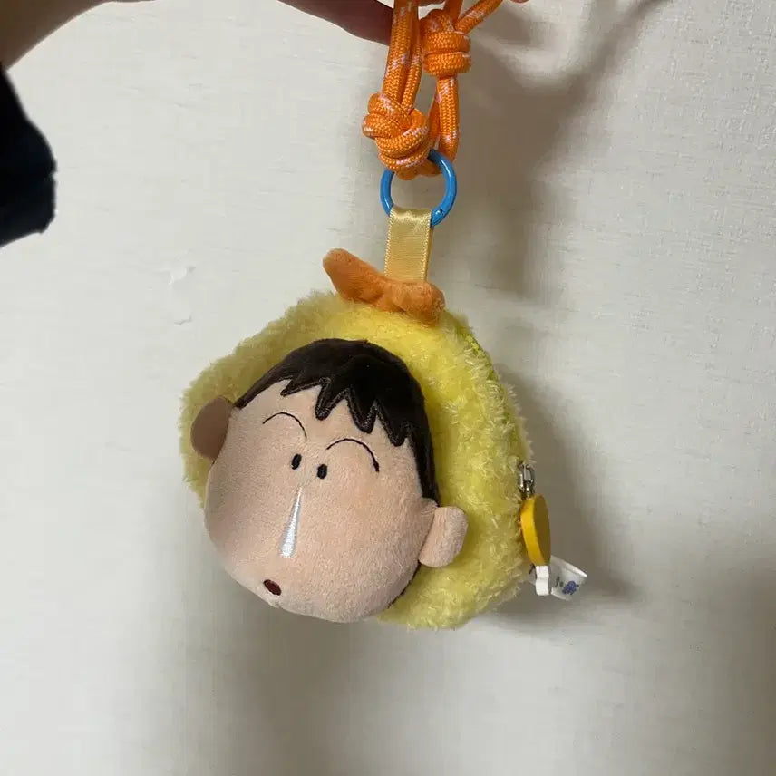 [BUNJANG] Goo-gu Shrimp Tempura Pouch Keychain / 맹구 새우튀김 파우치 키링