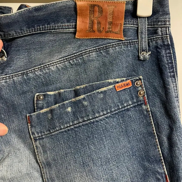 [BUNJANG] Polo Ralph Lauren Logan Thompson Jeans Size 32/34 / 폴로 랄프로렌 로건 패션 톰슨 청바지 32/34