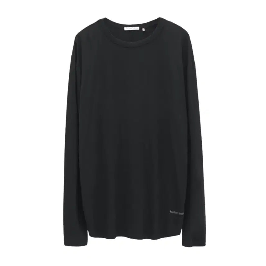 [BUNJANG] Polituru Human Index Inner Layer Boatneck Black / (3) 폴리테루 휴먼인덱스 이너 레이어 보트넥 블랙