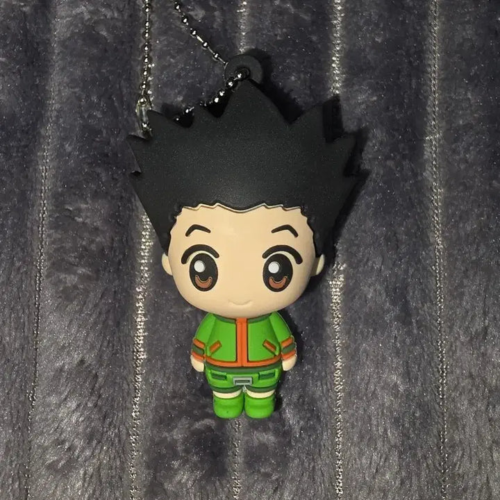 [BUNJANG] Hunter x Hunter Gon Freecss Mascot Ball Chain Keychain / 헌터헌터 곤 프릭스 마스코트 볼체인 키링