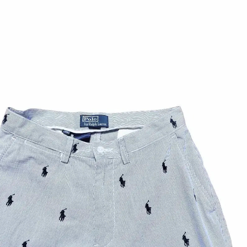 [BUNJANG] Polo Ralph Lauren Multi Pony Seersucker Shorts Size 29 / 폴로 멀티 포니 시어서커 반바지 29 사이즈