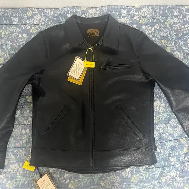 [BUNJANG] Veluokldly JS02 1.5mm Full Grain Vegetable Tanned Cowhide Leather Jacket / veluokldly 1.5mm 소가죽 js02 XL 택달린신품