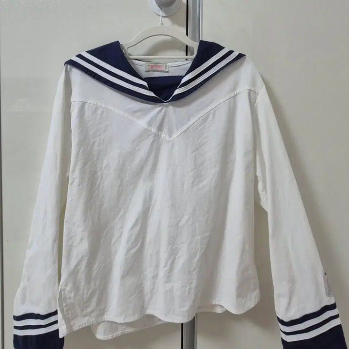 [BUNJANG] Nef Nef Sera Kara Long Sleeve Blouse / 네프네프 세라카라 긴팔 블라우스