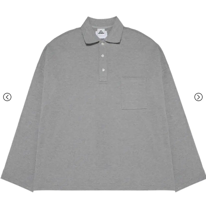 [BUNJANG] Kamien x MJDT Oversized Polo Shirt Grey / [새상품]정가이하     카미엔 x 엠제이디 오버사이즈 폴로 그레이