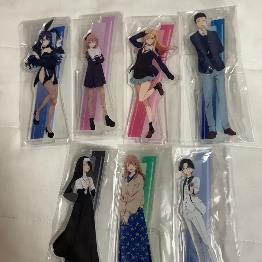 [BUNJANG] Kubi Dol Kuji Acrylic Full Set / 그비돌 쿠지 아크릴 전종세트