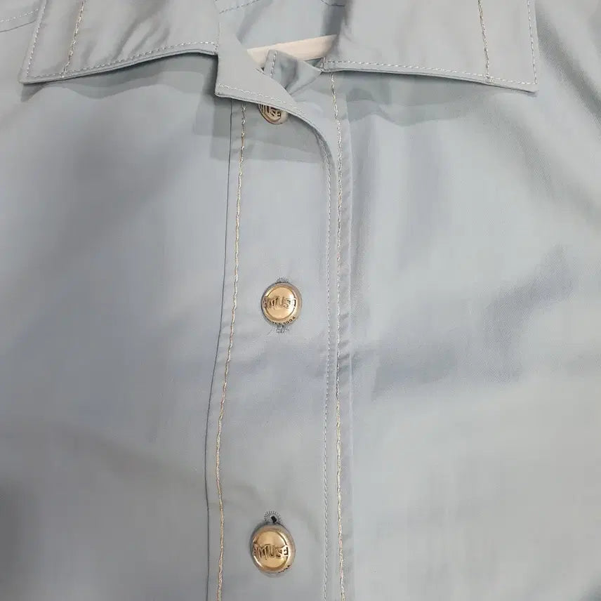[BUNJANG] Objet 2022 Italian Fabric Silver Button Jacket / 오브제 2022년  ( 이태리 원단)  은장  퍼프소매   자켓 :최저가