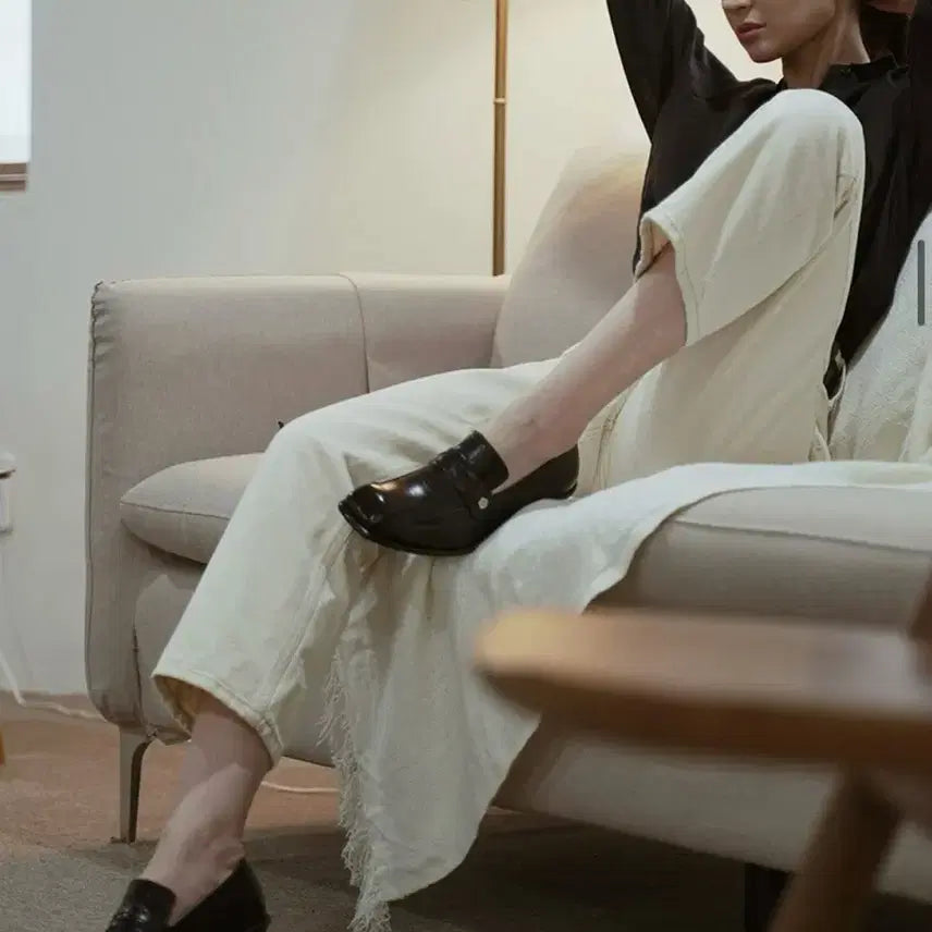 [BUNJANG] EEA Mond Penny Loafer Black / EEA 몬드 페니 로퍼 black
