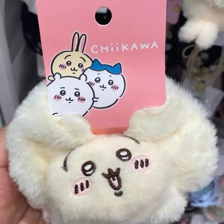 [BUNJANG] Chikawa Usagi (Rabbit) Scrunchie / 미사용 ) 먼작귀 치이카와 곱창밴드 우사기 토끼 인형 곱창머리끈 스크런치