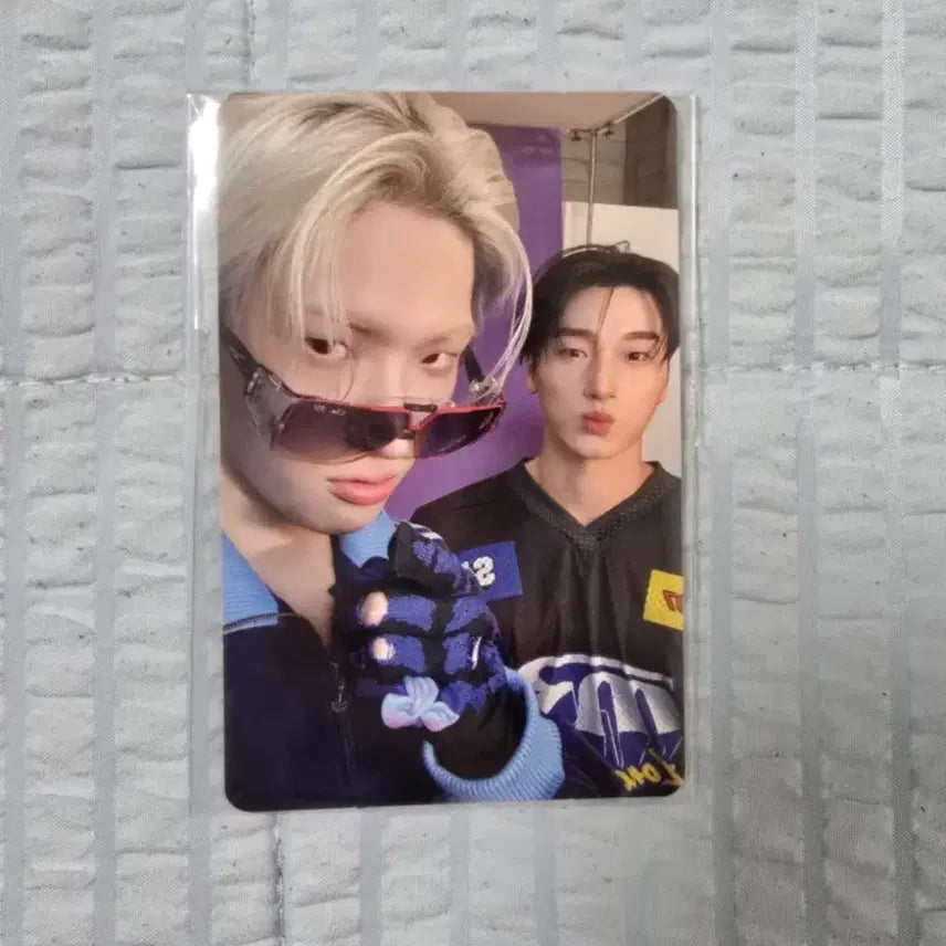 [BUNJANG] ATEEZ San &amp; Mingi Unit Lucky Draw Photocard / 산 민기 유닛! 에이티즈 팝업 애니티즈 입장 포카판매