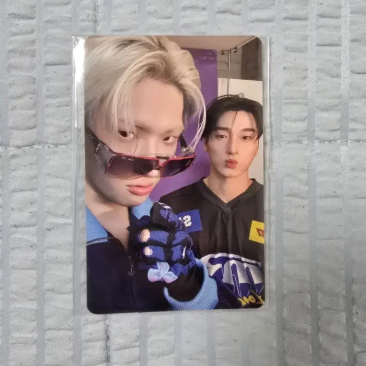 [BUNJANG] ATEEZ San &amp; Mingi Unit Lucky Draw Photocard / 산 민기 유닛! 에이티즈 팝업 애니티즈 입장 포카판매